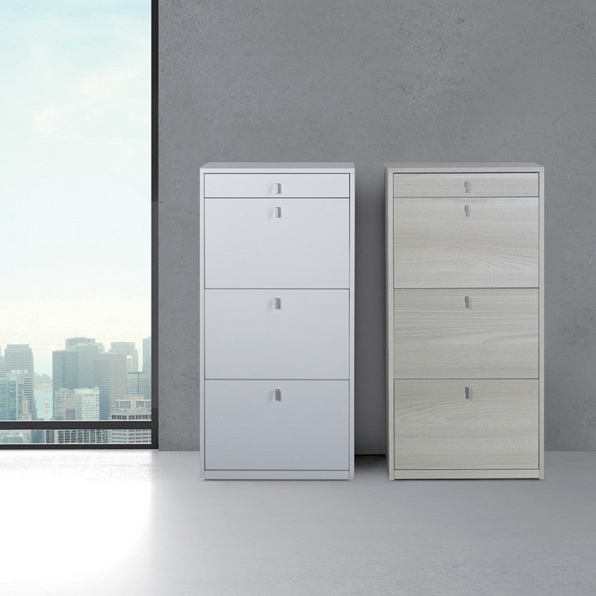 Meuble à chaussures en isorel Gris 15 paires maximum - 3