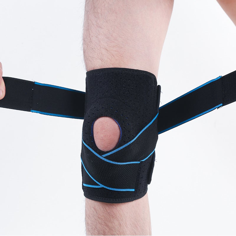Joelheira com estabilizadores laterais e almofadas de gel para suporte perfeito do joelho. - 3