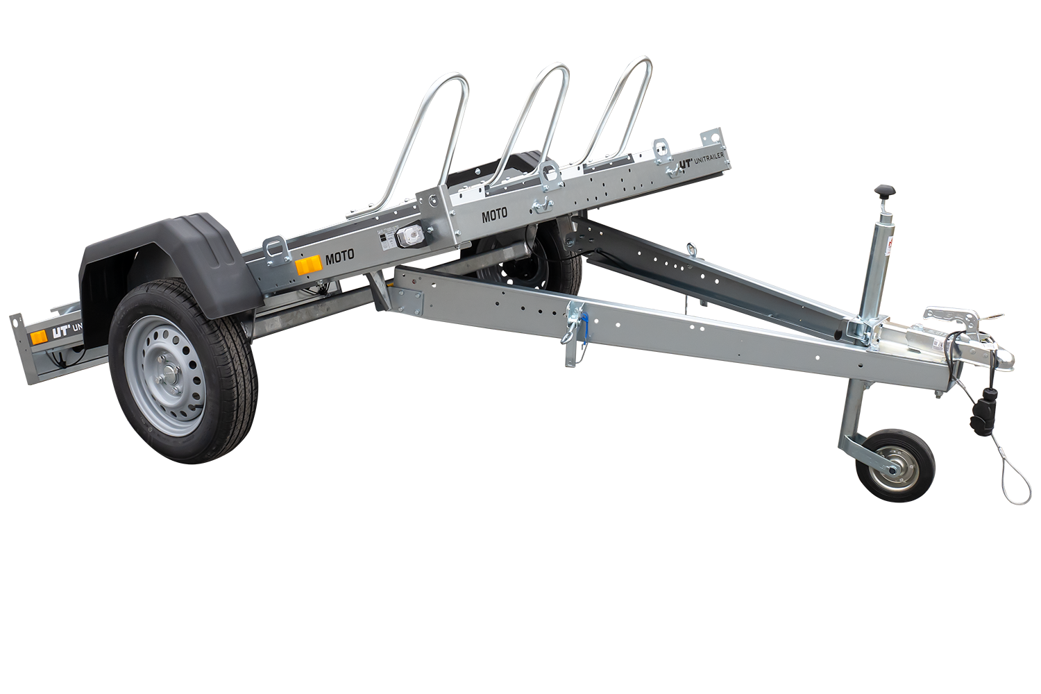 Przyczepka motocyklowa 220x155 UNITRAILER MOTO 3 DMC 750 kg