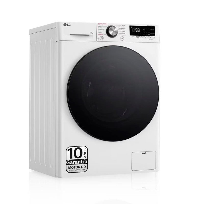 Lg Lavadora 10Kg 1400Rpm Un 10% Más Eficiente Que A, Turbowash 360º- Steam + - F4wr7010agw.abwqwes - Imagen 3