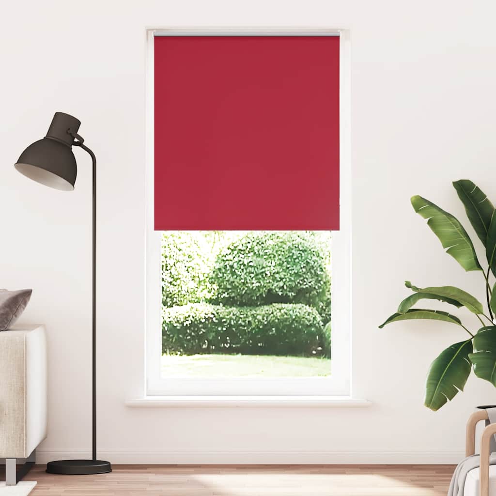 Roleta zaciemniająca Red 110x230 cm Szerokość tkaniny 105,7 cm vidaXL
