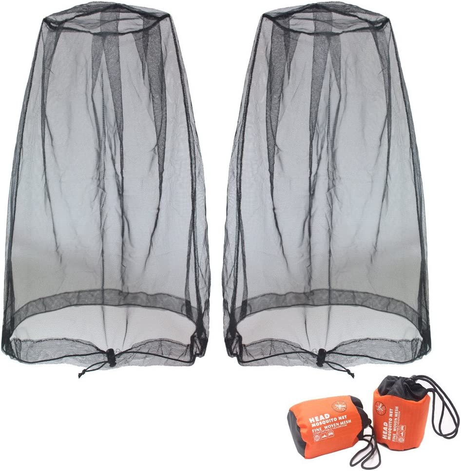 Zanzariera Rete Militare Da Testa Anti Insetti Anti Zanzare Individuale Con Anelli Copricapo Cappello Mosquito Net Verde Emergenza Outdoor  Sbb 4788 2 (dettagliata