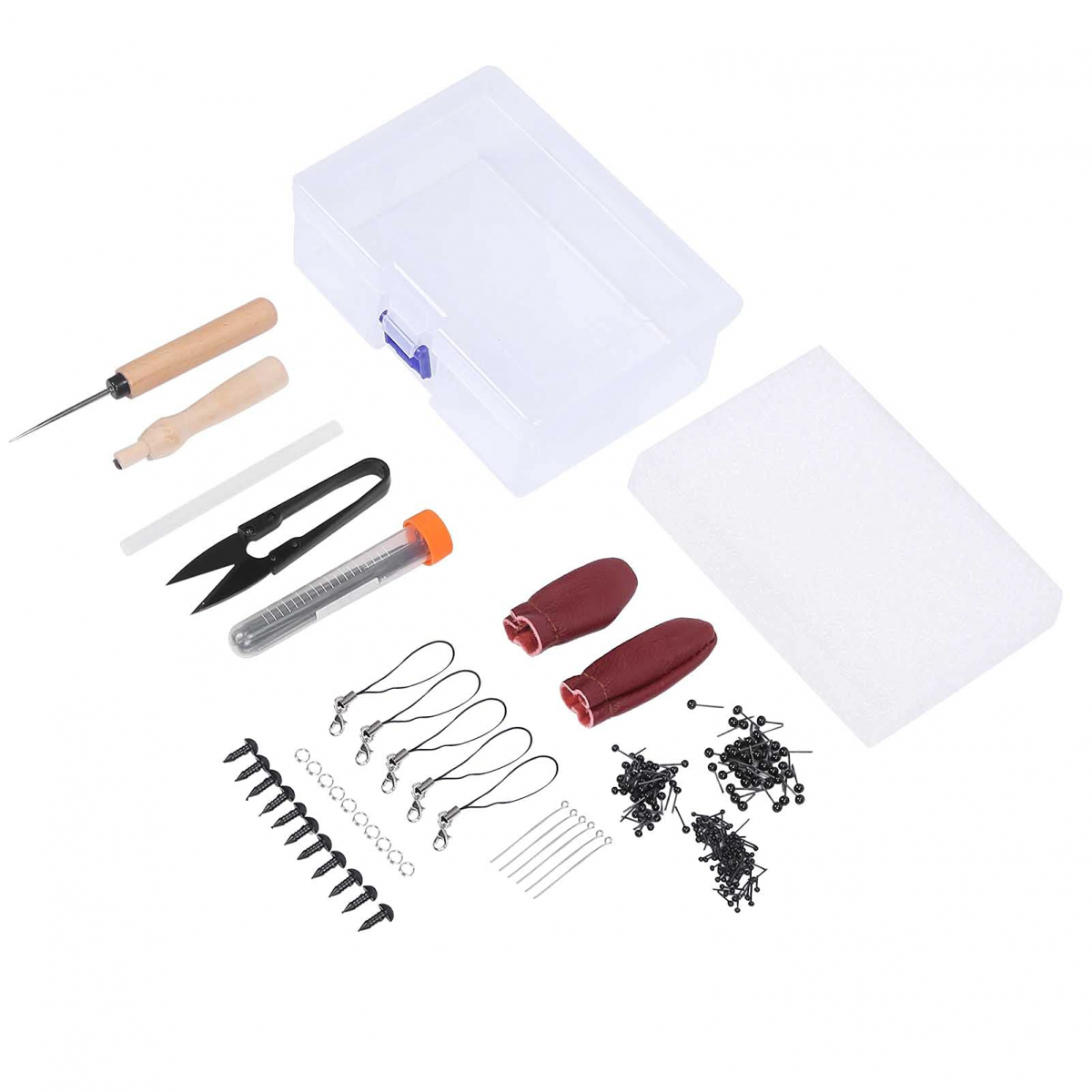 Kit de ace de împâslire cu 54 de bucăți, ace de perforat din pâslă de lână, unelte pentru începători, consumabile pentru jucării DIY