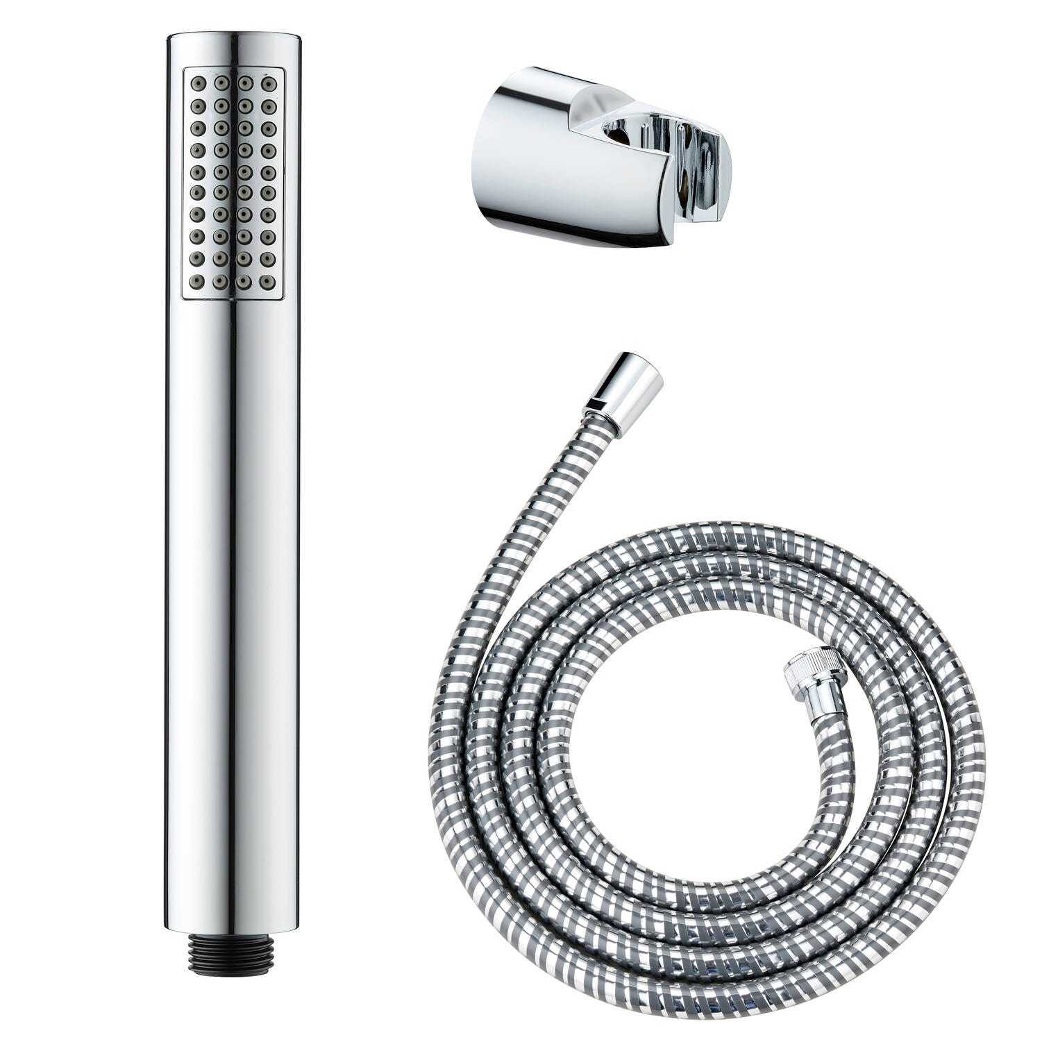 Ensemble De Douche Avec Douchette Main Tuyau BASIC WENKO Leroy ensemble-de-douche-avec-douchette-main-tuyau-basic-wenko-leroy