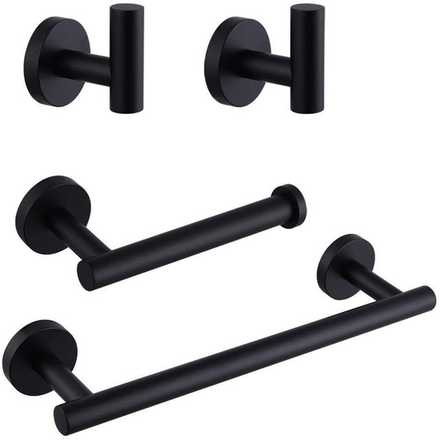 10 Pezzi Ganci Per Radiatori Per Asciugamani, Ganci Per Asciugamani Da Bagno Ganci Per Asciugamani Ganci Multiuso Per Radiatori Circolari Nero Ymyny 87879100