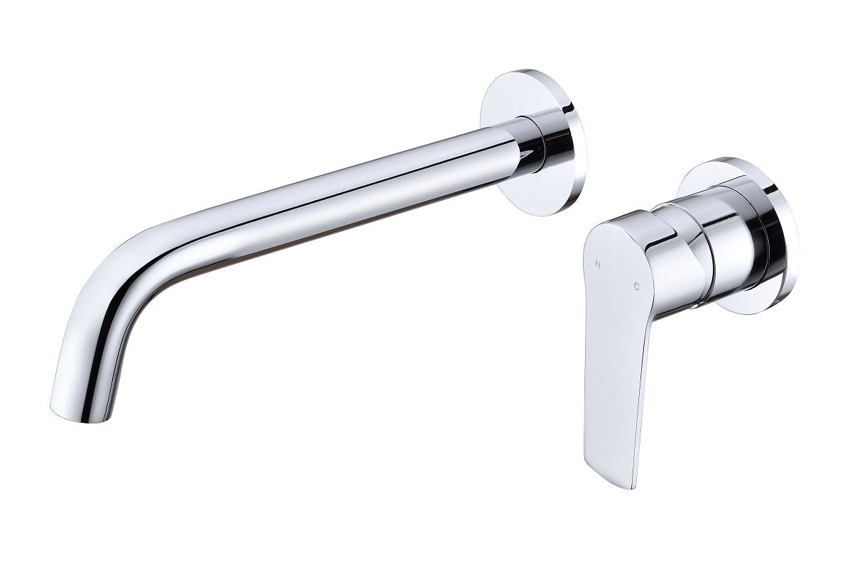 Grifo lavabo trendy's, monomando, montaje en pared, cromado brillante
