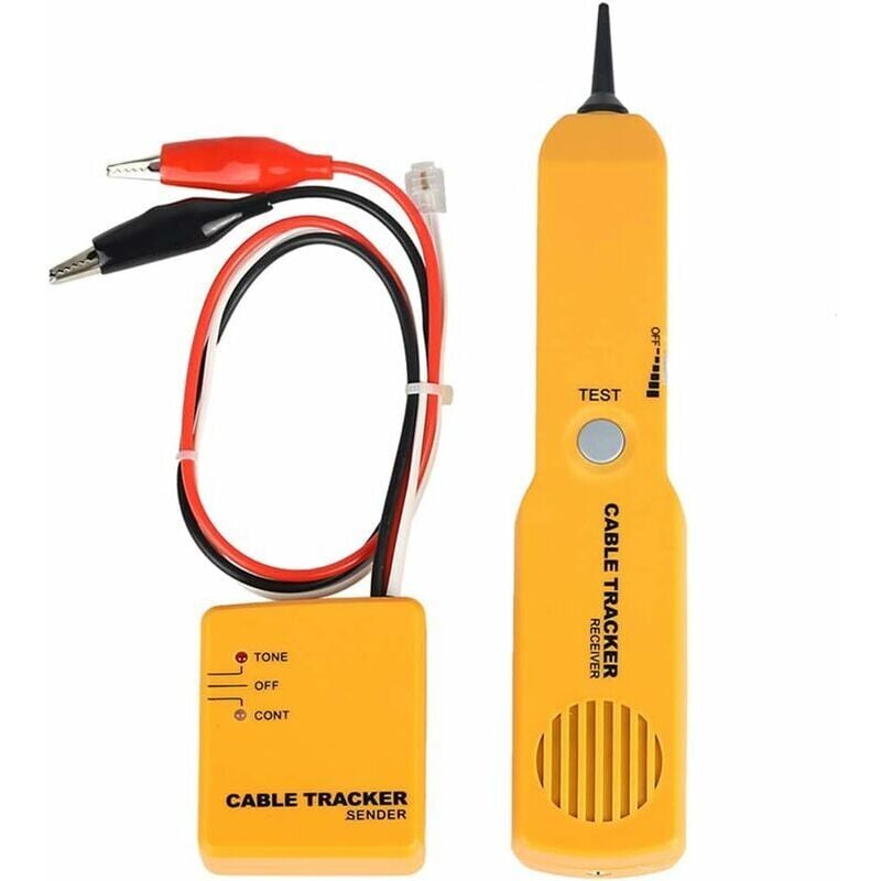 Tester Obwodów, Lokalizator Przewodów i Generator Tonów, Tester Kabli Sieciowych Złącze RJ-11, Przewody i Kable do Wyszukiwania i Lokalizacji