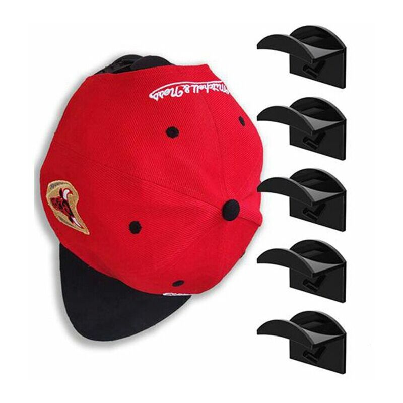 Organisateur Porte Casquettes 12 Pièces - Support Métal Pour Chapeaux, Écharpes Et Sacs