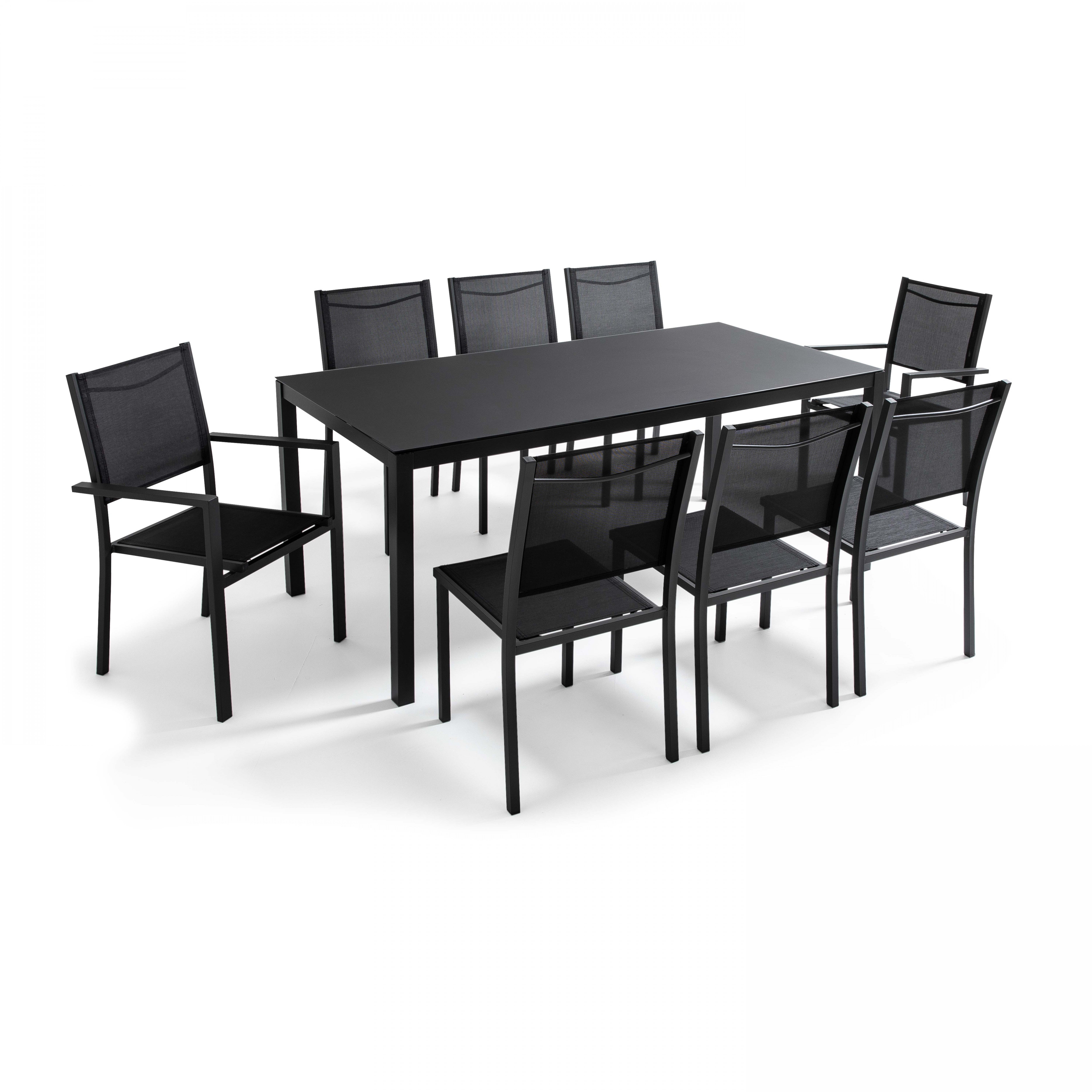 table et chaises de jardin métal