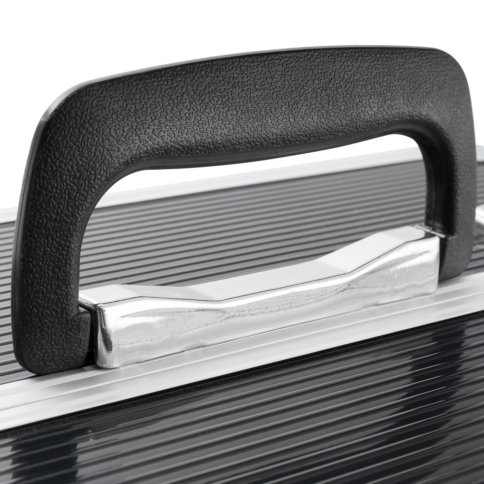 AREBOS Valise cosmétique 26L Sangle de Transport Incluse 13 Compartiments étages dépliables 39 x 36 x 23 cm Noir - 4
