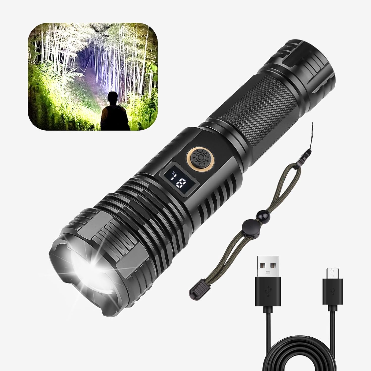 Lampe De Poche De Poignet, Lampe De Poche Portable Multi