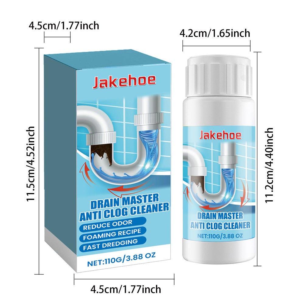 Bextcok Déboucheur de canalisations et d'évacuations — Nettoyant pour éviers de cuisine, toilettes et égouts — Déboucheur à action rapide (100g) - 5