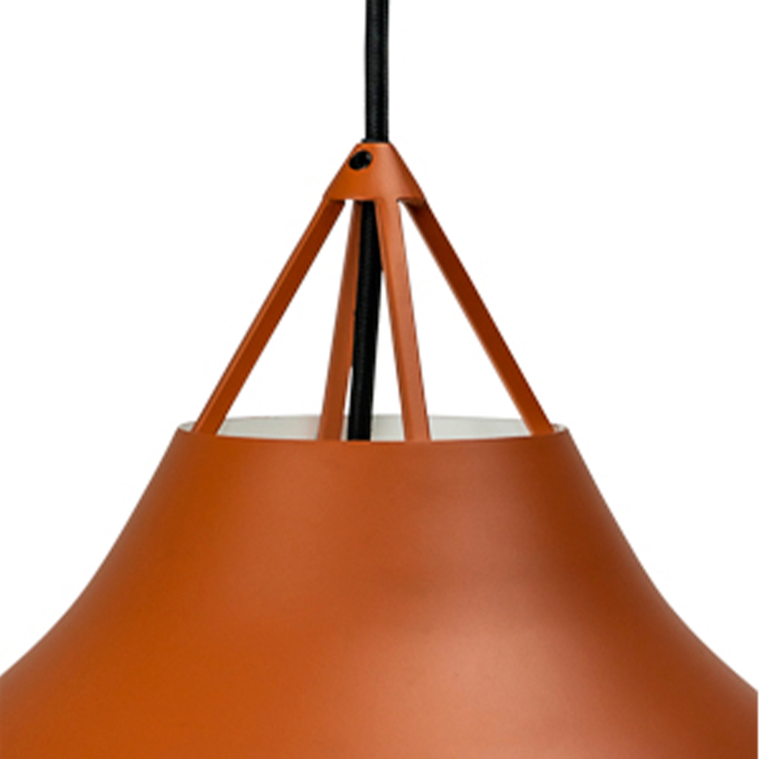 Suspension en métal cognac, h 30 cm d 29 cm Pyra - DYBERG LARSEN - 2