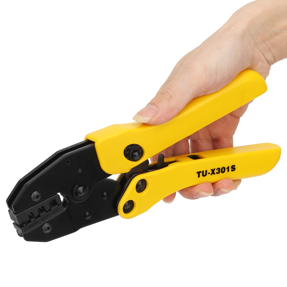 Pince a sertir professionnelle pour cables electriques et terminaux de reseau, Outil de sertissage de fils - 4