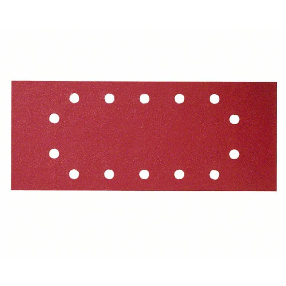 Hoja de lija Orbital C430: 115 x 280mm 14P. G80 x 10 uds