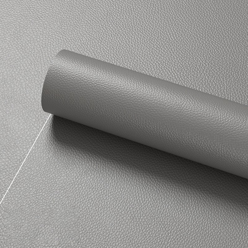 Łatka naprawcza do skóry, 40 x 200 cm, duży zestaw samoprzylepnych łat winylowych do sof, mebli, foteli samochodowych (szary)