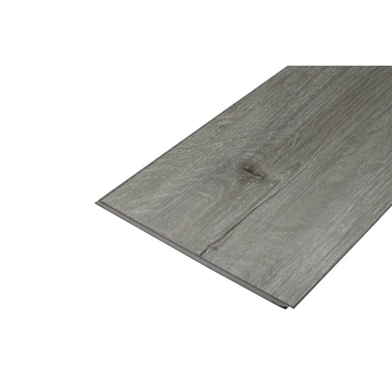 Suelo vinílico spc de alta resistencia, todo en uno, en roble gris de 1,95 m² - col: roble gris, cubierta m²: 1,95
