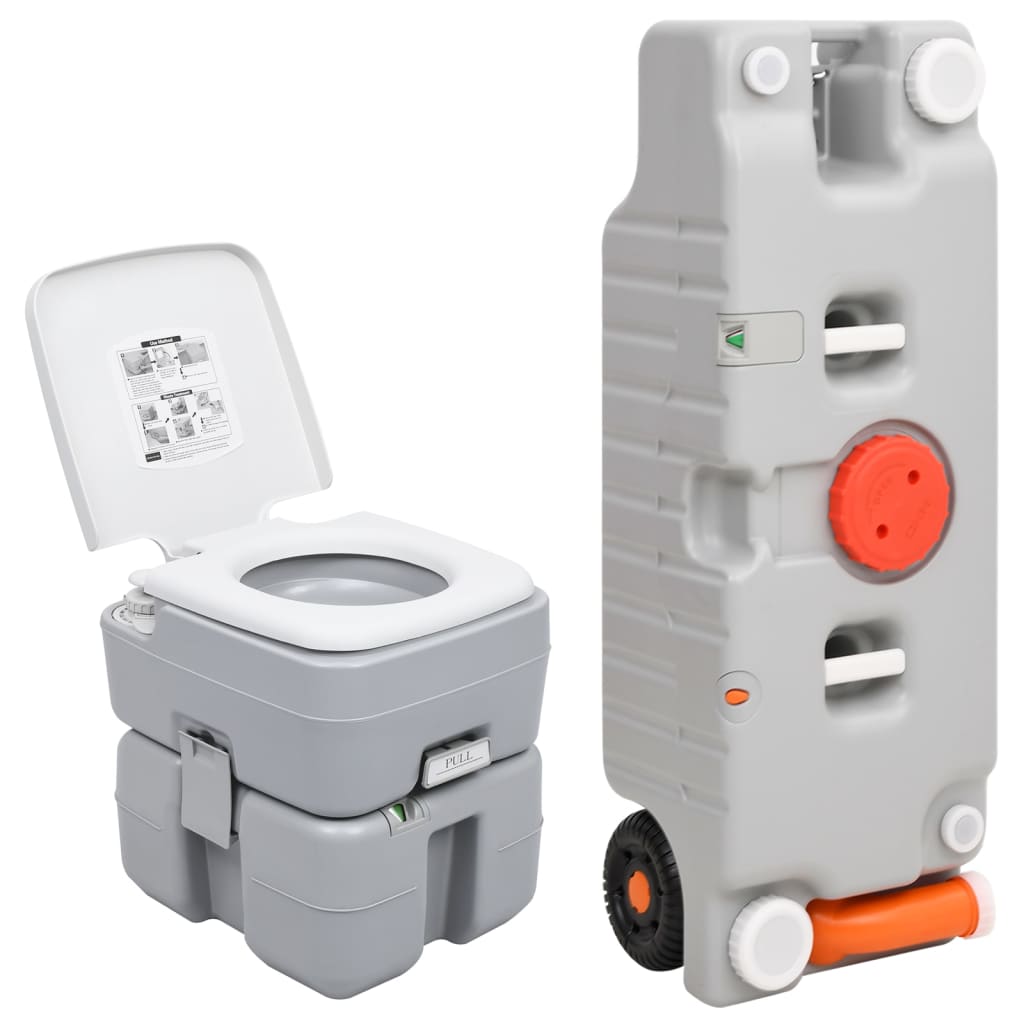 Siège Toilette Portable Pour Seau De 5 Gallons – Urgence Camping, Randonnée, Fixe Par Snaps