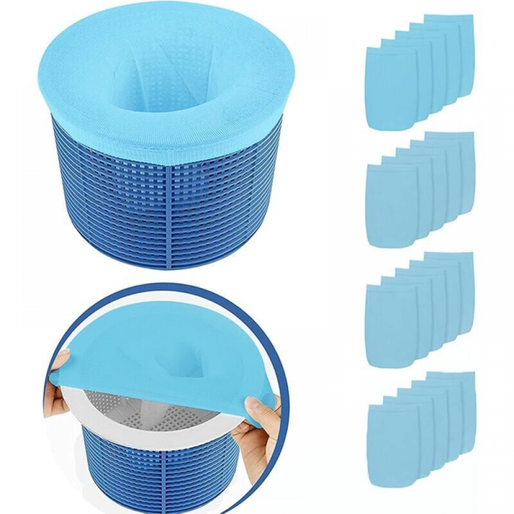 Chaussette Filtre Piscine, Chaussettes De Skimmer De Piscine, 10 Pièces Pool Skimmer Socks Pour