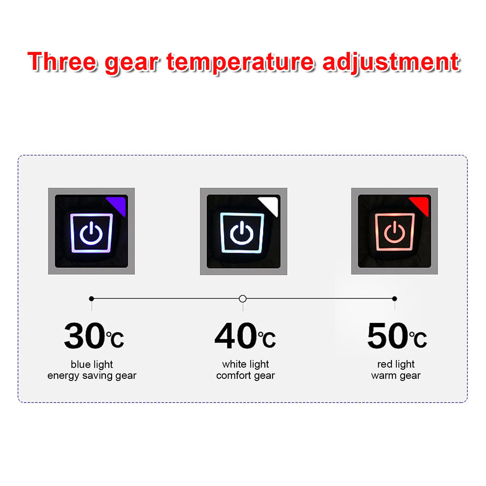 Gilet chauffant électrique léger 3 niveaux température M pour bureau et extérieur, confortable et lavable – ComfortXL - 5