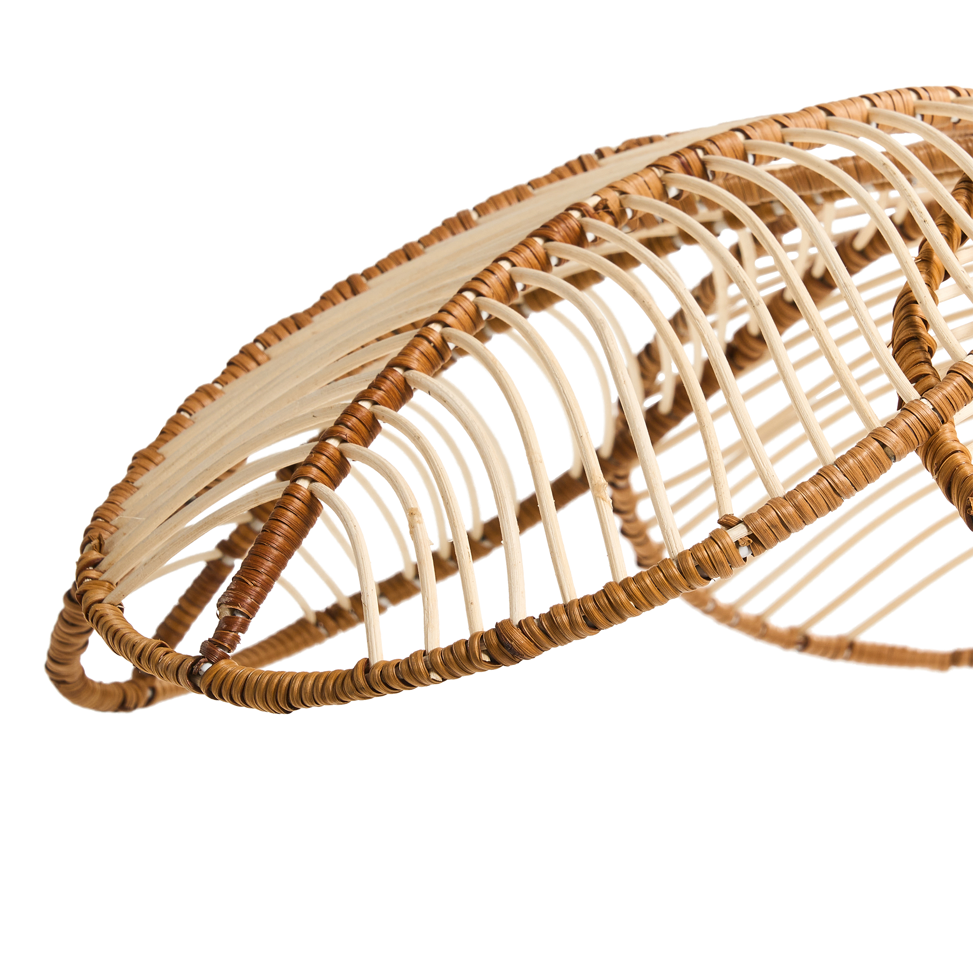 Lampe suspension NIGUA Rotin Naturel - 6