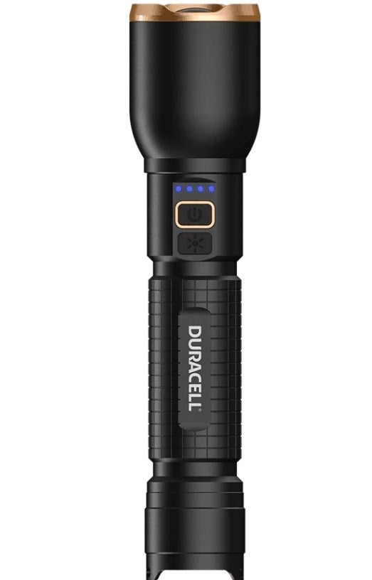 cfg Torcia A Led 5w Nero Led 5 Batterie Duracell