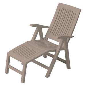 Lot De 4 Boucles De Réglage Pour Chaise Longue - Plastique Noir - 5 Positions - Remplacement Pièce