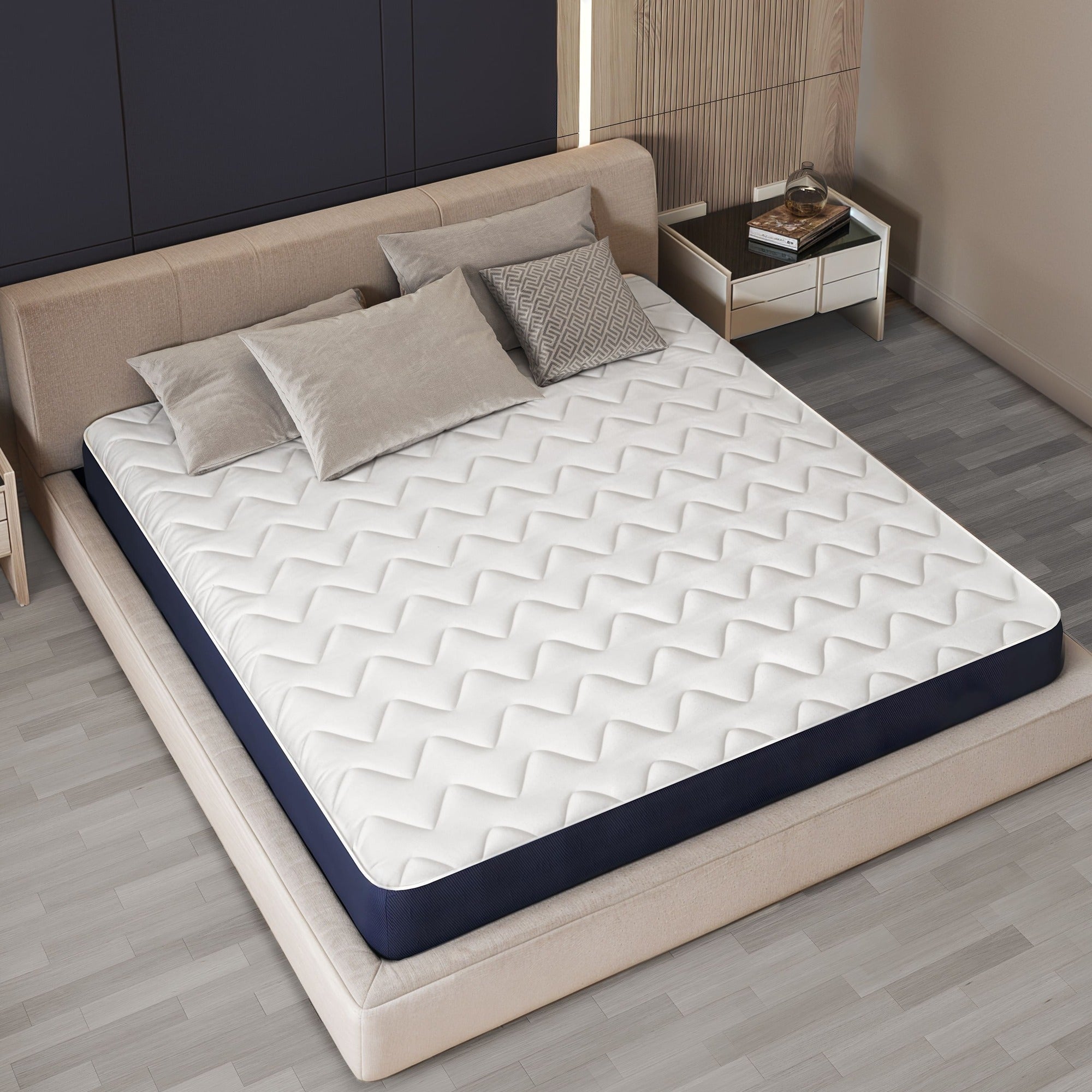 Materac 90x190 cm z hipoalergiczną pianką Waterfoam, 14 cm