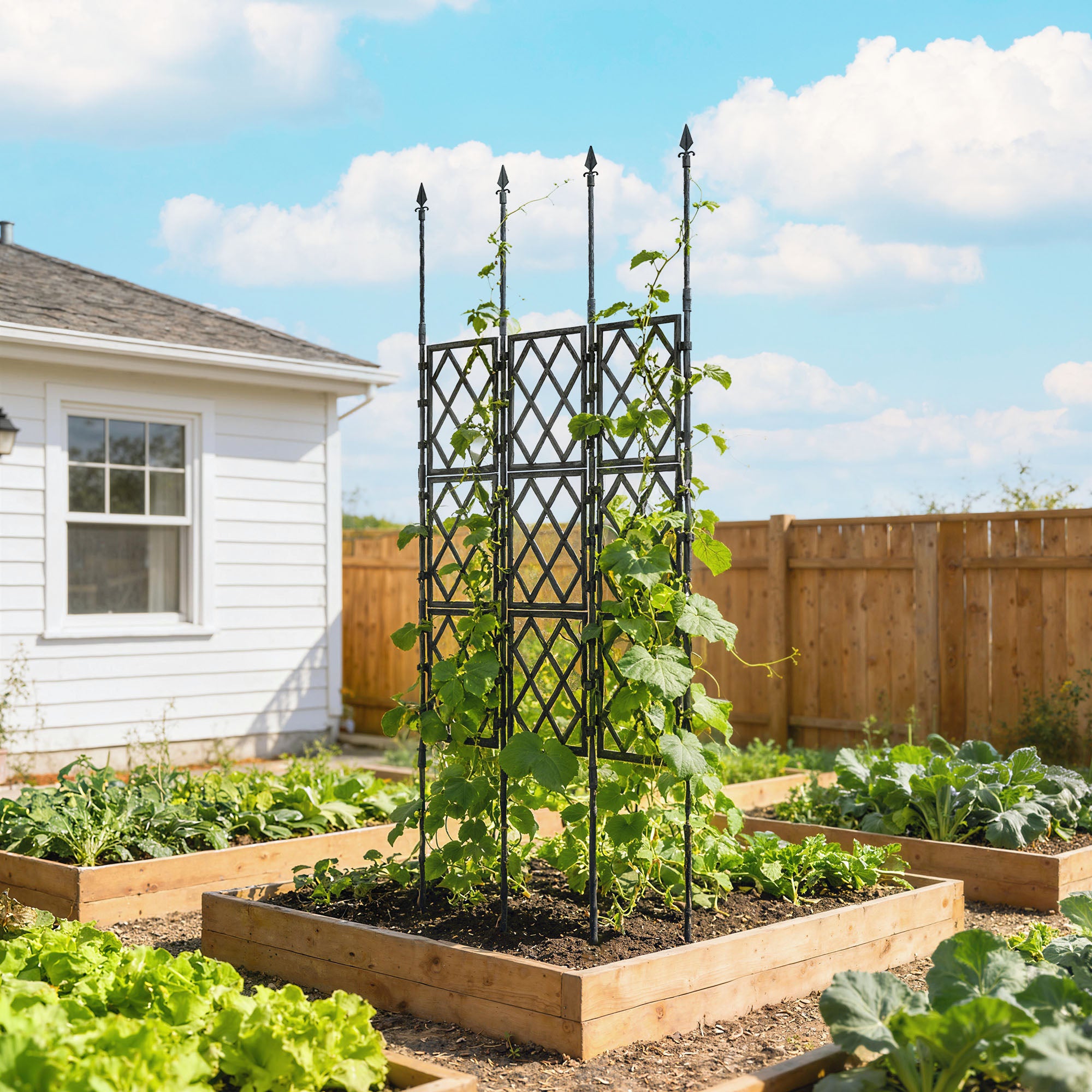 Treillis de Jardin Pliable PP Outsunny - 7