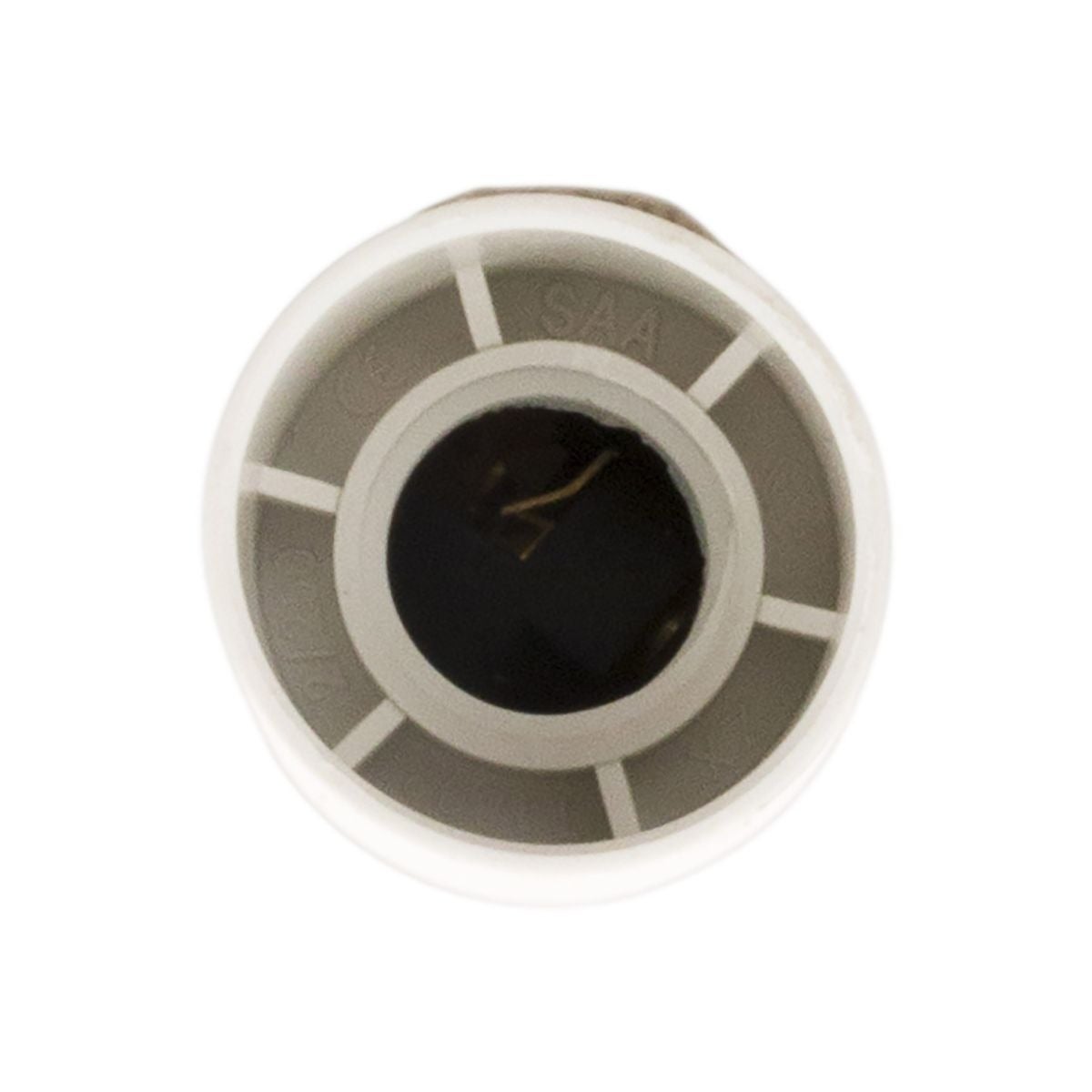 Douille lisse sans bague E14 - Blanc - Zenitech - 5