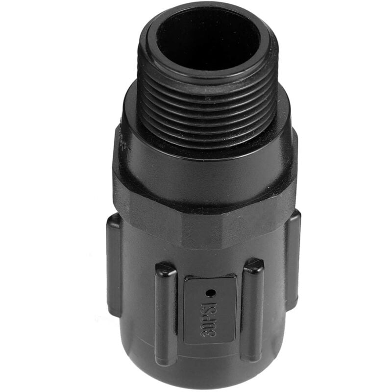 Regulator ciśnienia do ogrodu 30 psi - Zawór redukcyjny ciśnienia do nawadniania kropelkowego, wąż 3/4 cala, idealny do ogrodów i gospodarstw