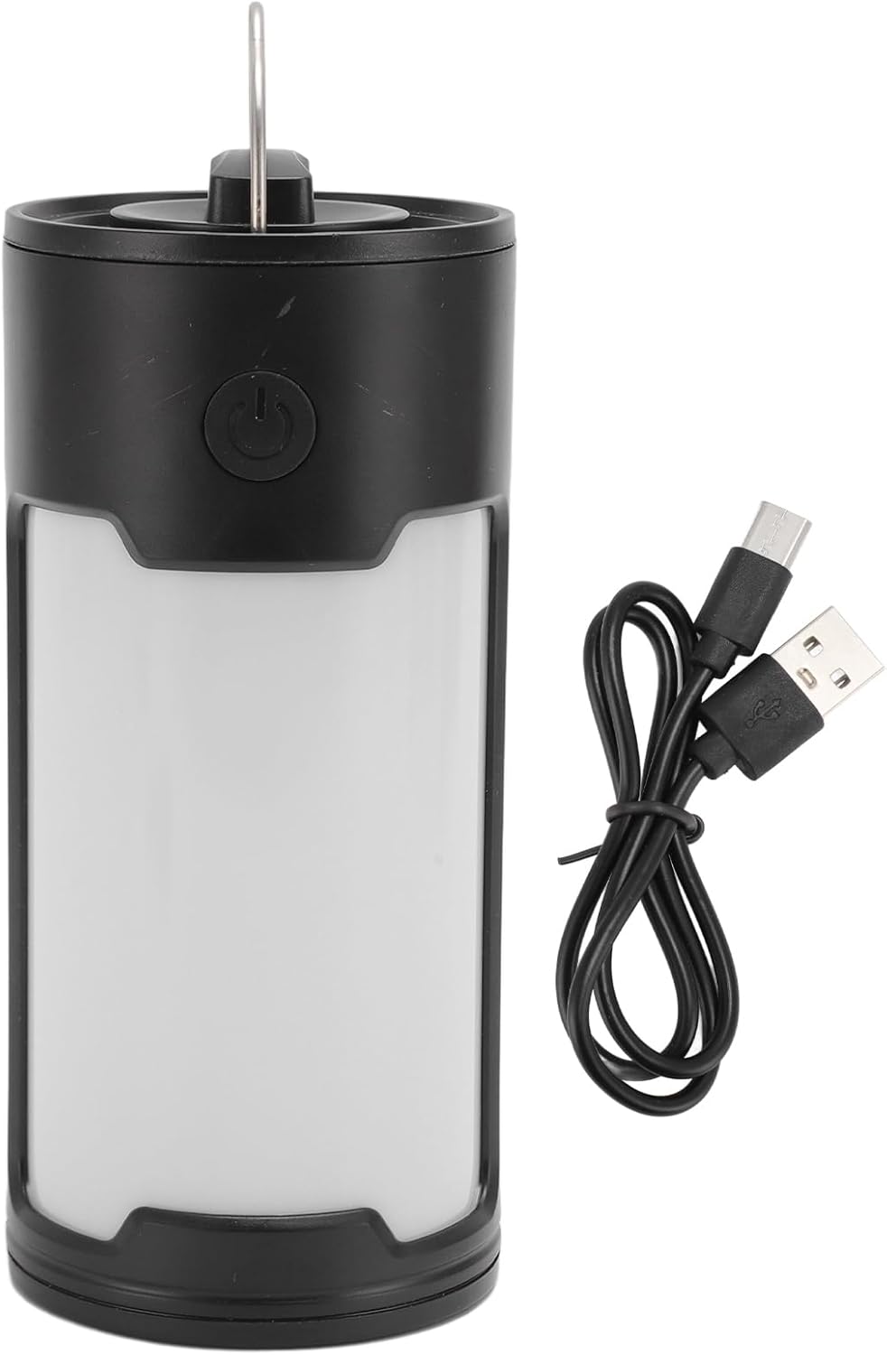 Latarka kempingowa LED 1000 lm z akumulatorem, 2 biegi, przenośna lampa do namiotu na wędrówki w przypadku awarii zasilania