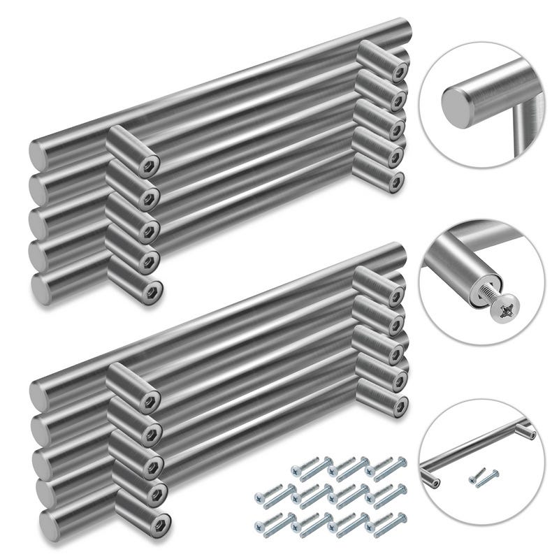 Maniglia Ad Asta, Service+, ⌀ 10 Mm, Acciaio Inox - Foto 2