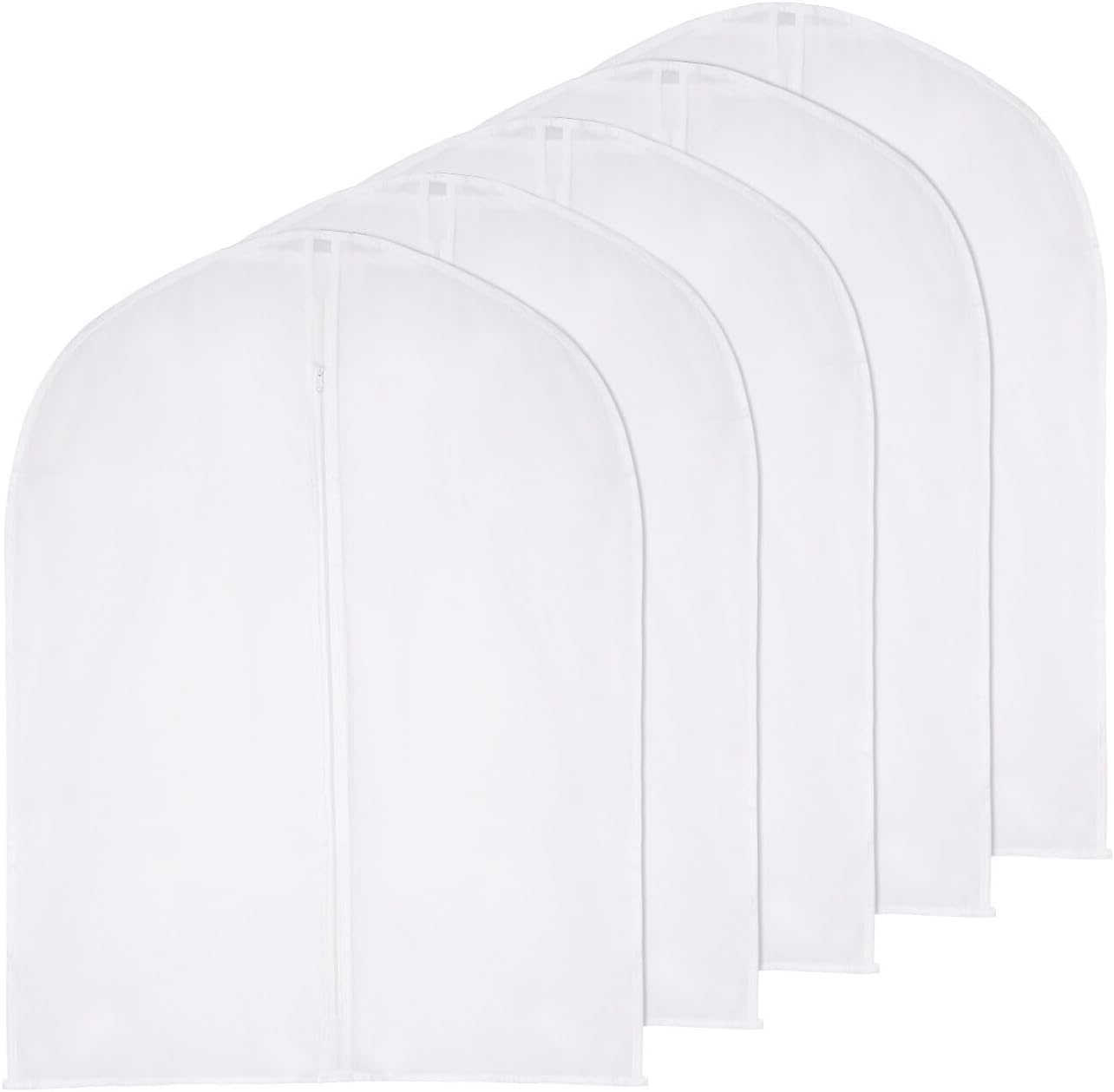 Oddychające i pyłoszczelne torby do przechowywania ubrań (5 szt.) (60 x 80 cm)