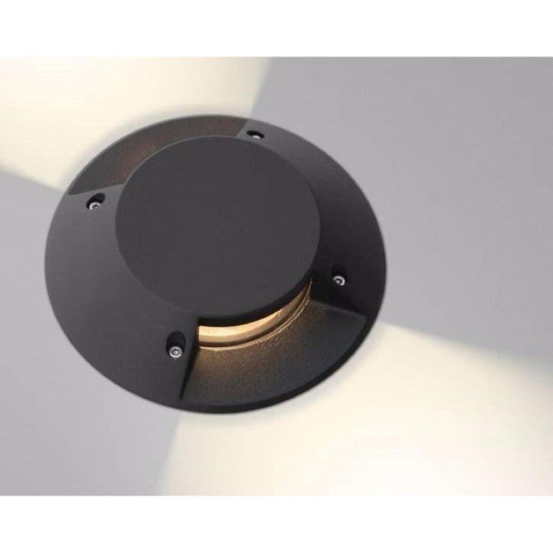 Spot LED Encastrable Extérieur IP65 220V Sol 3W Walkable 2 faisceaux - Blanc Froid 6000K - 8000K - SILAMP - 7