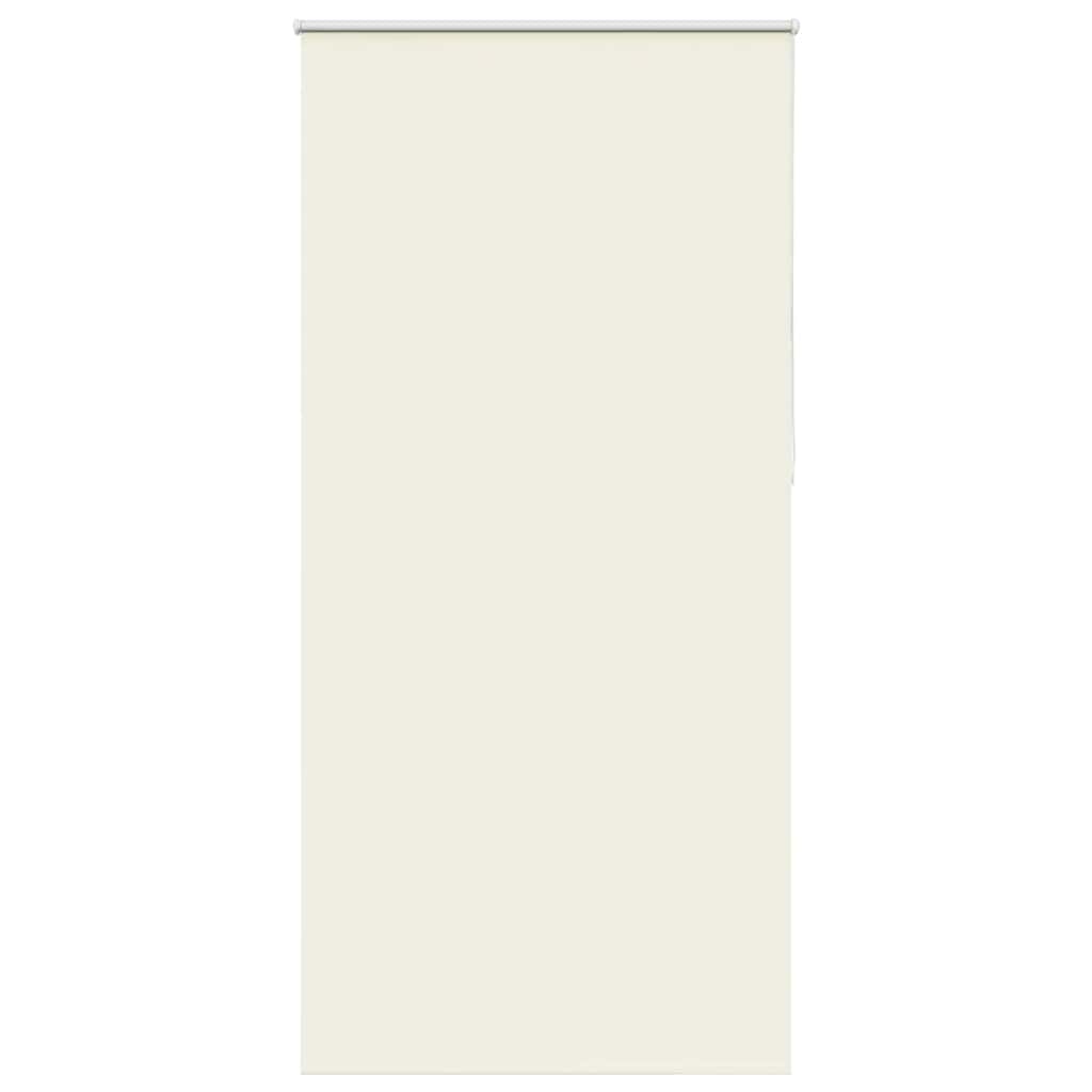 Roleta zaciemniająca Off White 115x210 cm Szerokość tkaniny vidaXL