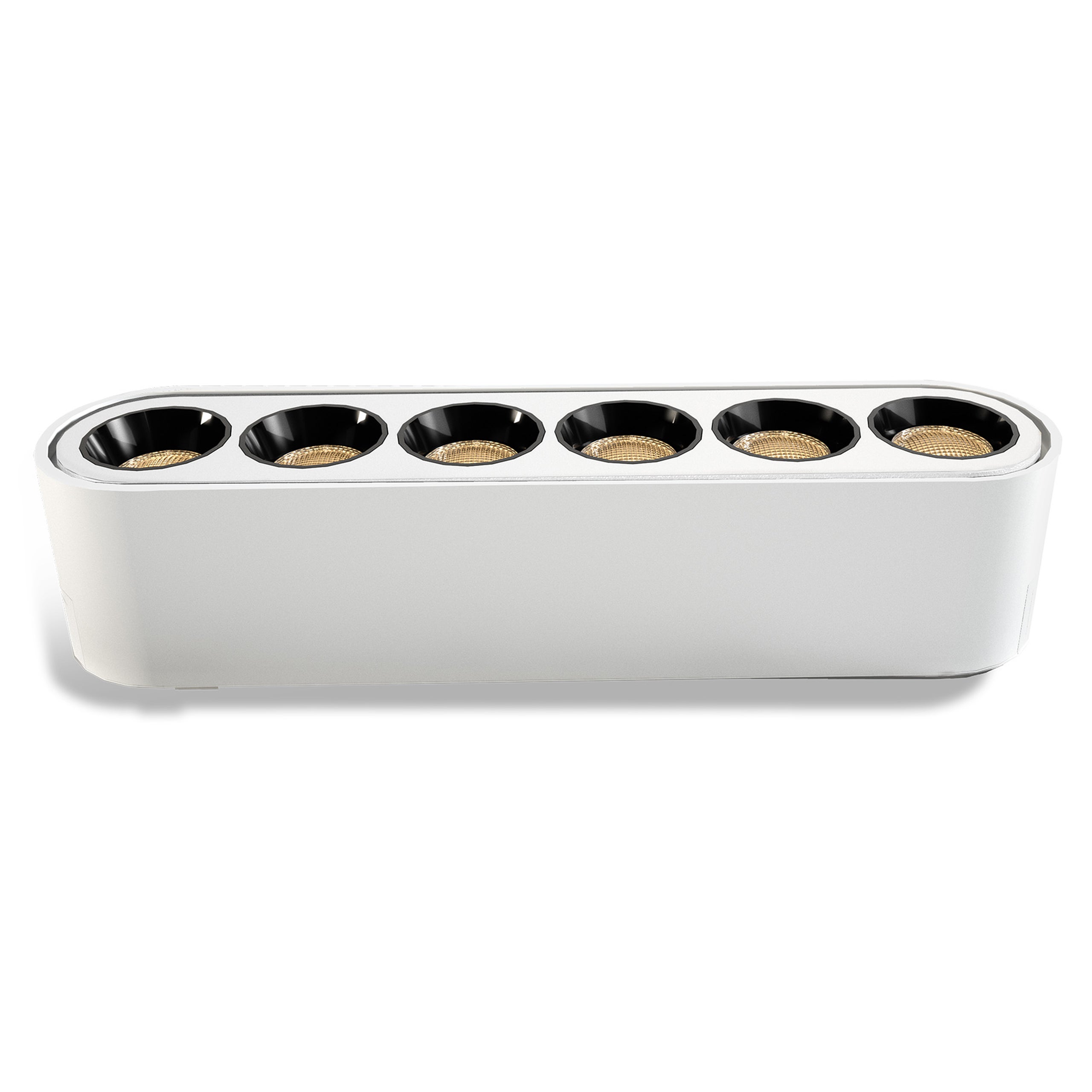 Lampa szynowa LED Luxo 48V Linea 6W 4000K neutralna biel 24° oświetlenie szynowe biała MasterLED