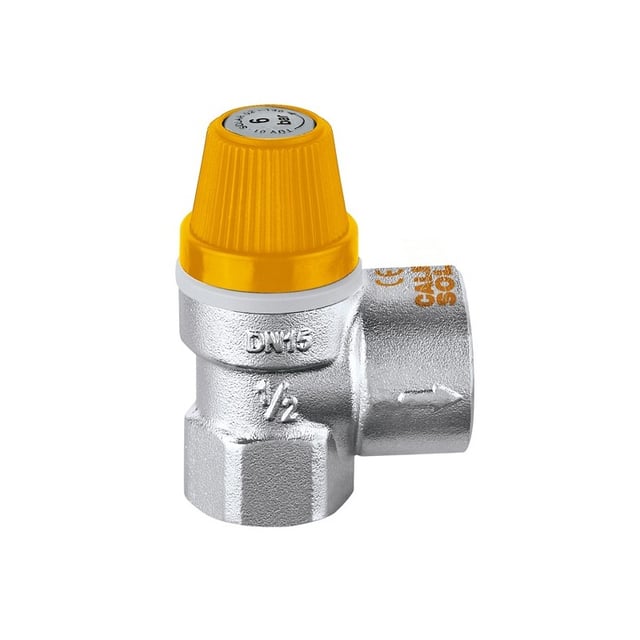 253 SOLAR valvola sicurezza Ø1/2Fx3/4