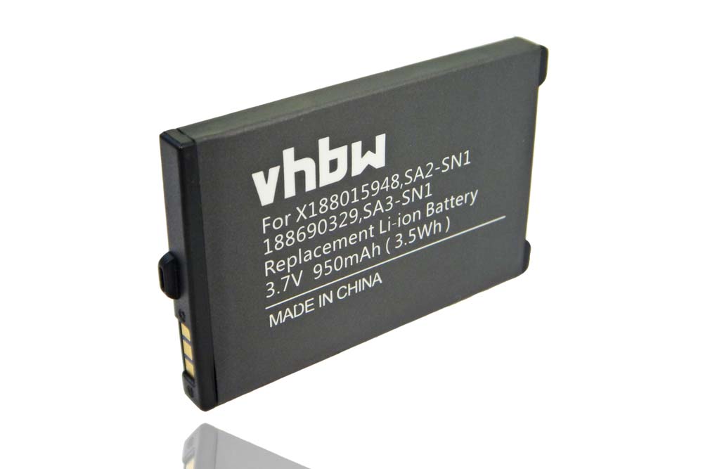 Vhbw Batteria Compatibile Per Sagem MY-X5, MY-X3, MY-C5, MY-Q88 E Altri - 950mAh, 3,7V, Li-Ion