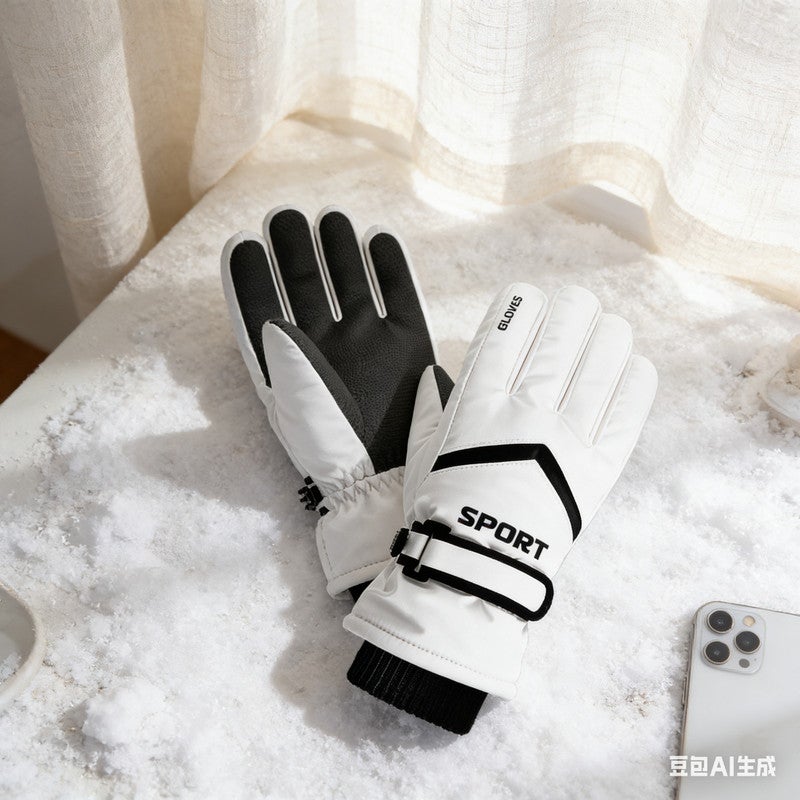 Gants Chauffants Imperméables BEEK Pour Homme Et Femme - Compatibles écran Tactile, Idéaux Pour Sports D'hiver, Ski, Randonnée Et Activités Extérieures Par Temps Froid