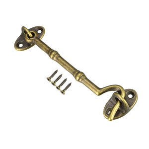 Crochet œil En Laiton Vintage 4,1 Pouces – Déco Industrielle, Style Bronze