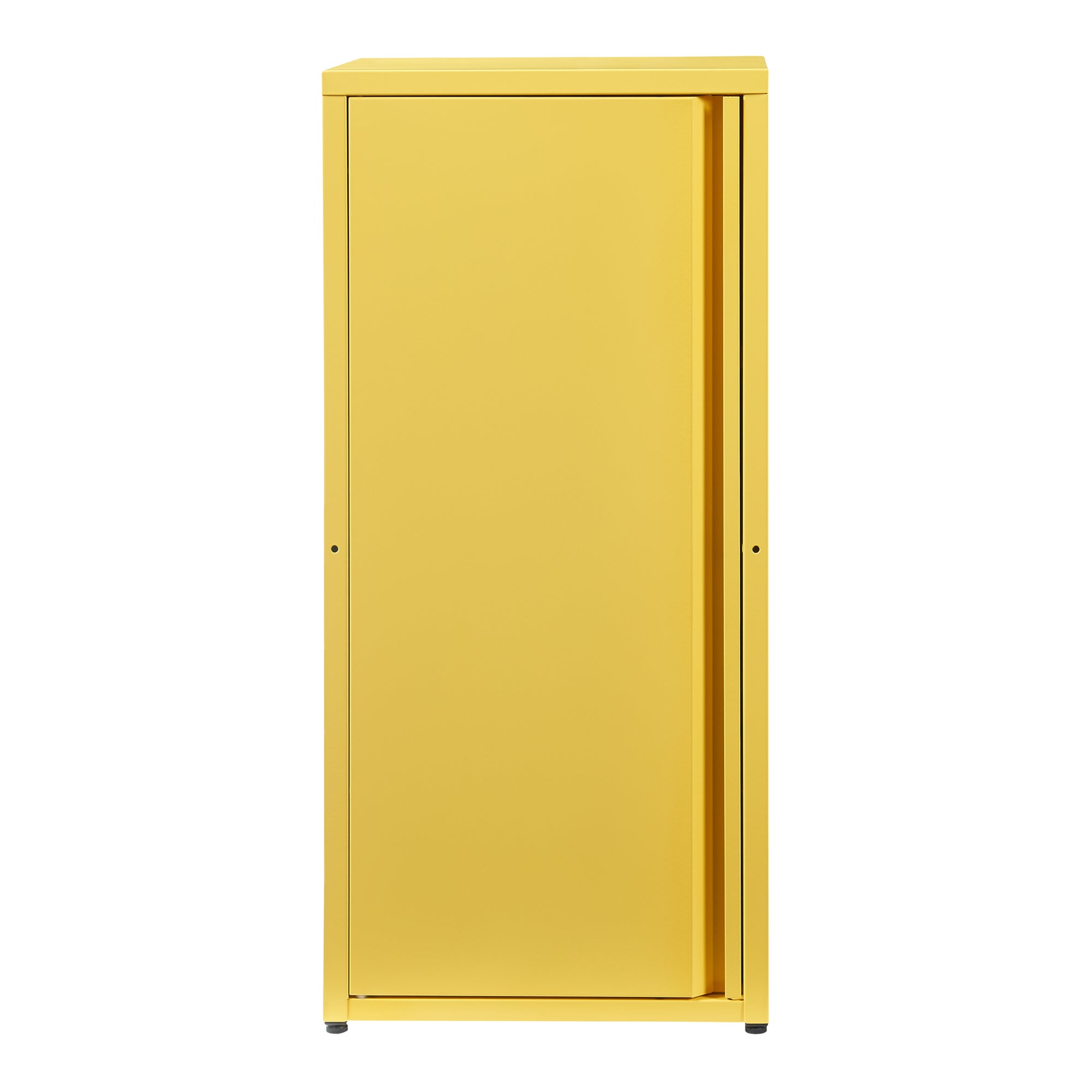 Armoire métallique Burlöv acier 88 x 40 x 35 cm jaune [en.casa] - 6