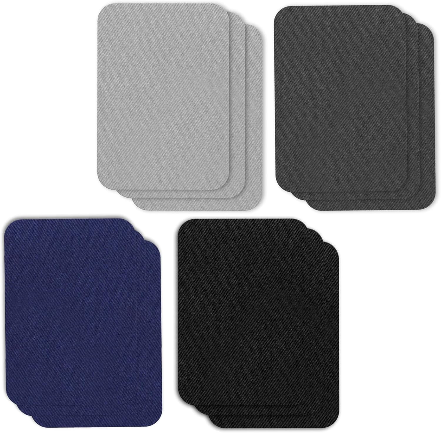 Patchs Thermo-collants En Forme D'Étoile - Lot De 12, Multicolores - Pour Jeans, Vestes, DIY - 12
