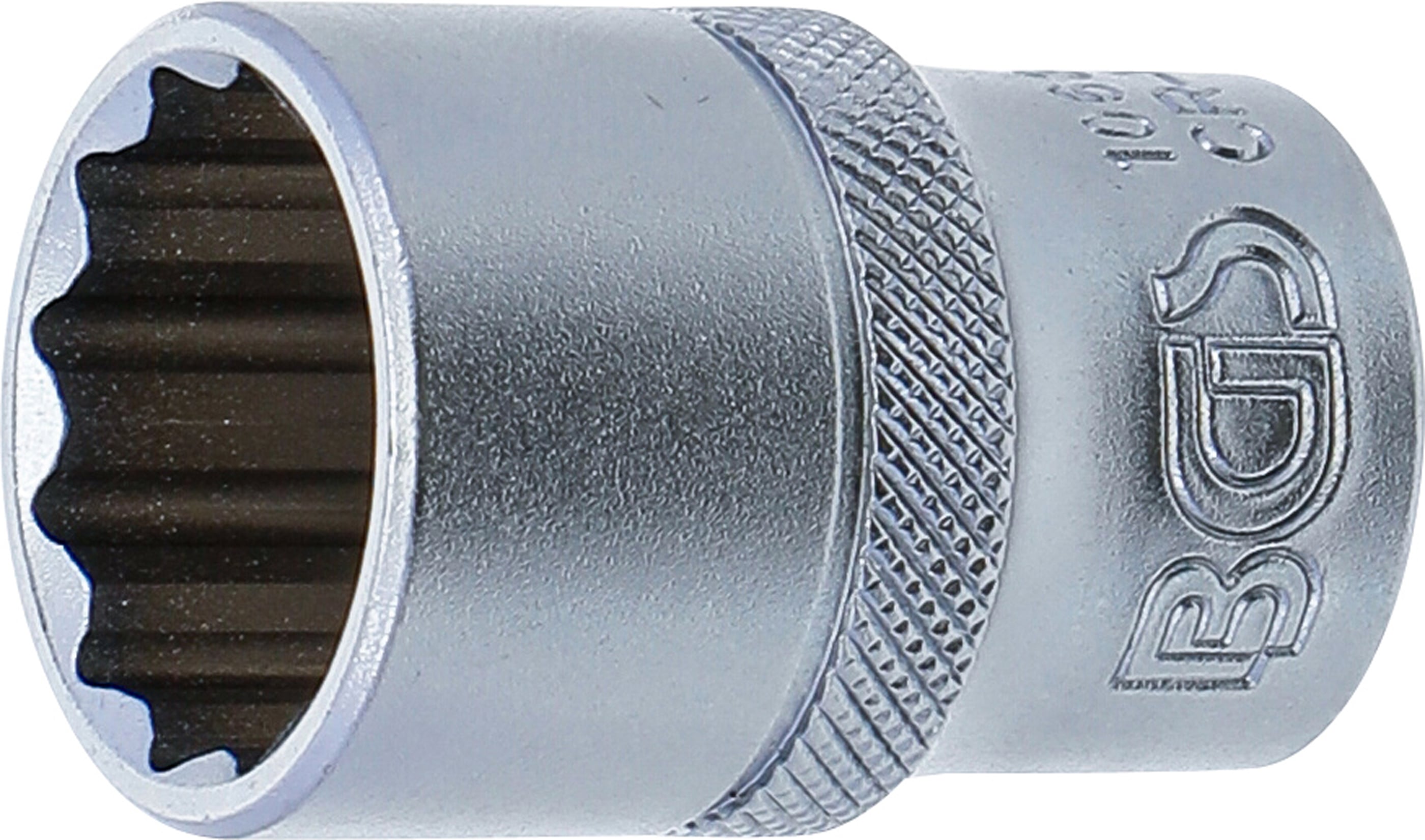 BGS Nasadka dwunastokątna Napęd kwadratowy wewnętrzny 12,5 mm (1/2") SW 19 mm - 10639
