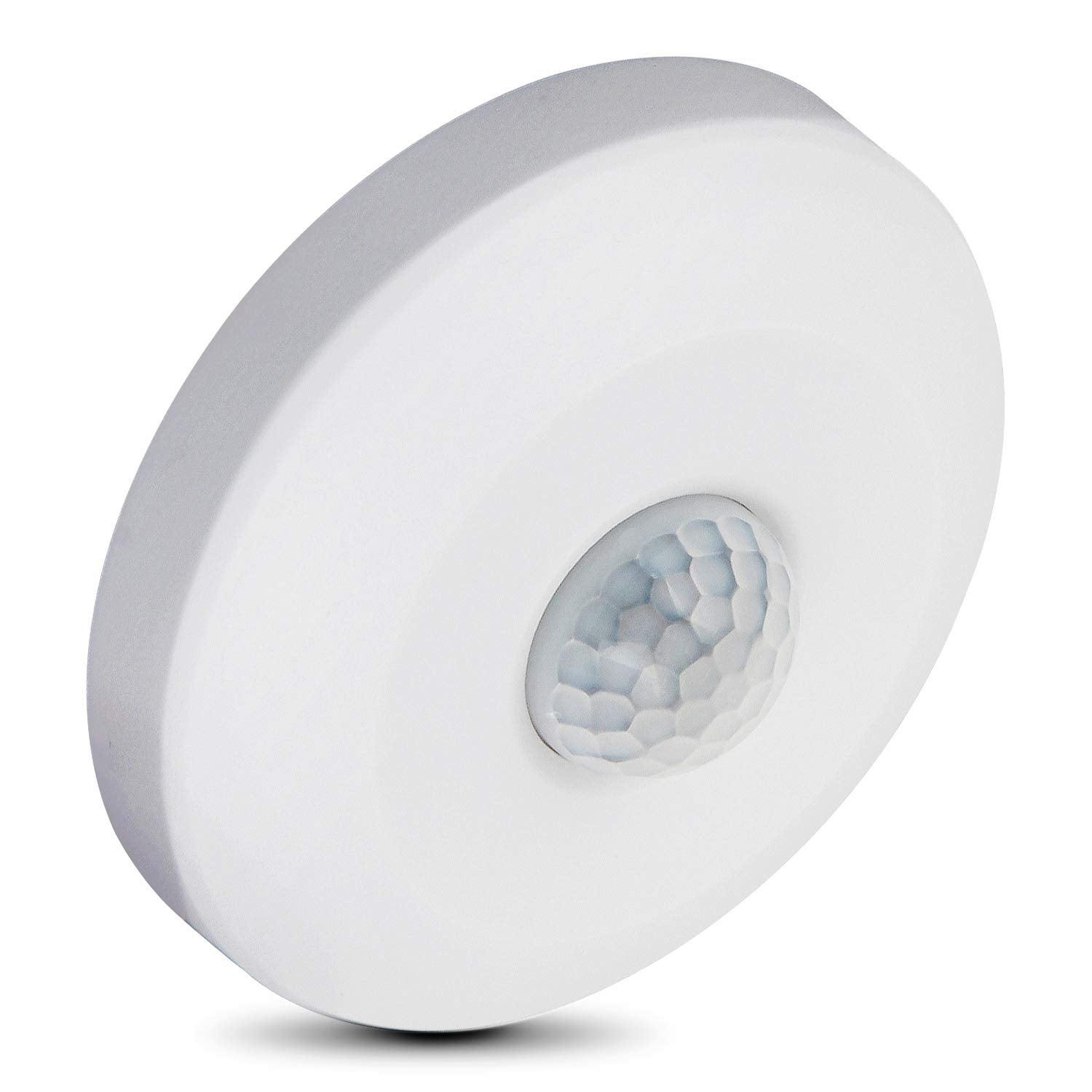 LEO Plafoniera Soffitto LED 20W Doppio Attacco E27 Luce Automatica Sensore Presenza Movimento Crepuscolare Pir 230v P 7325