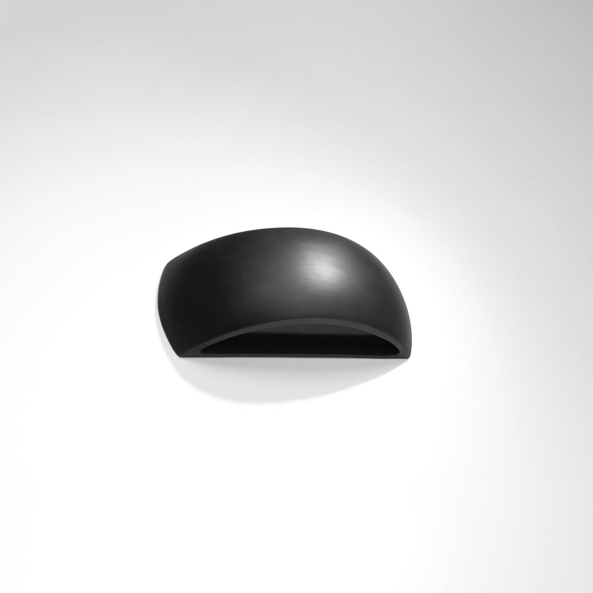 Kinkiet ceramiczny TOROW czarny LED 4000K - 32x9x14cm Sollux