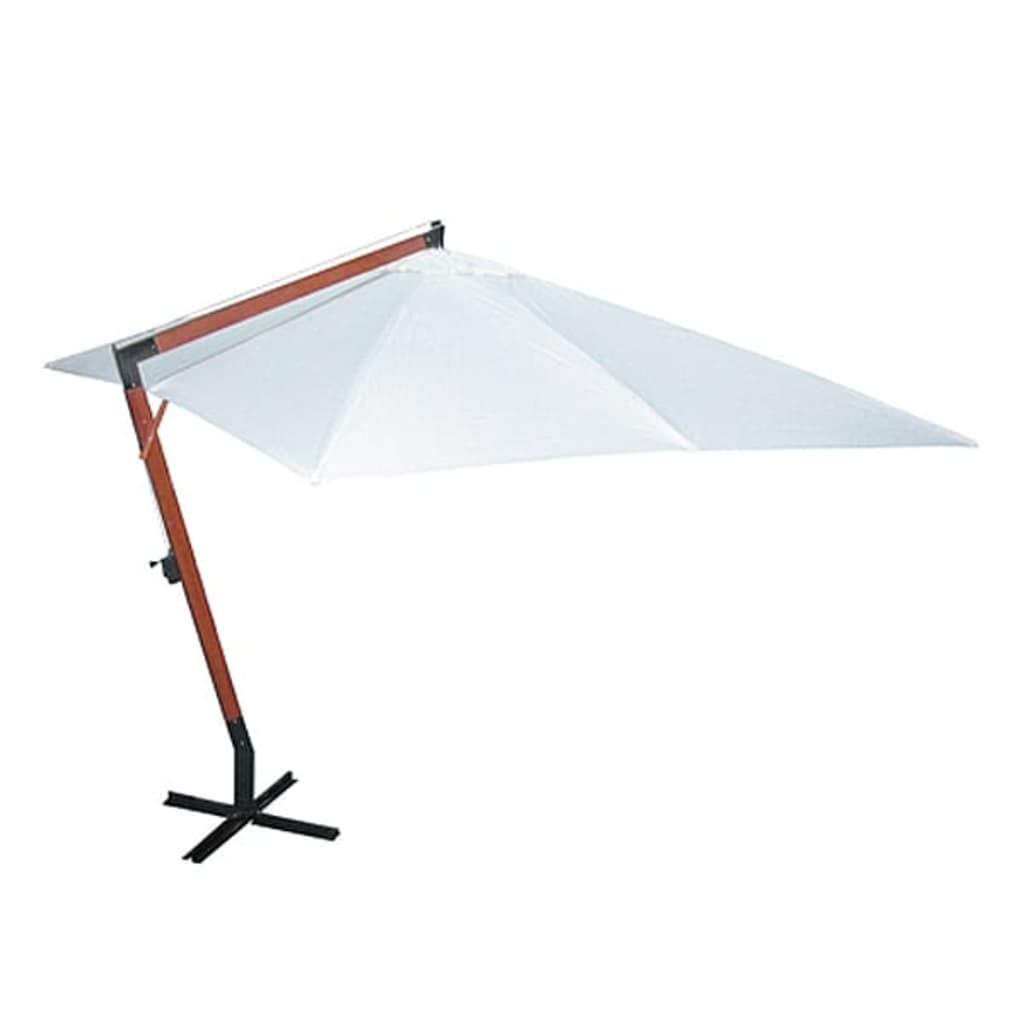 Parasol 300 x 400 cm Blanc vidaXL - 2