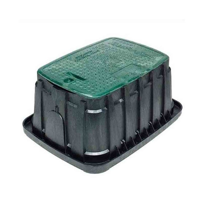 Bouche d'arrosage plastique rectangulaire 43x32x20 cm