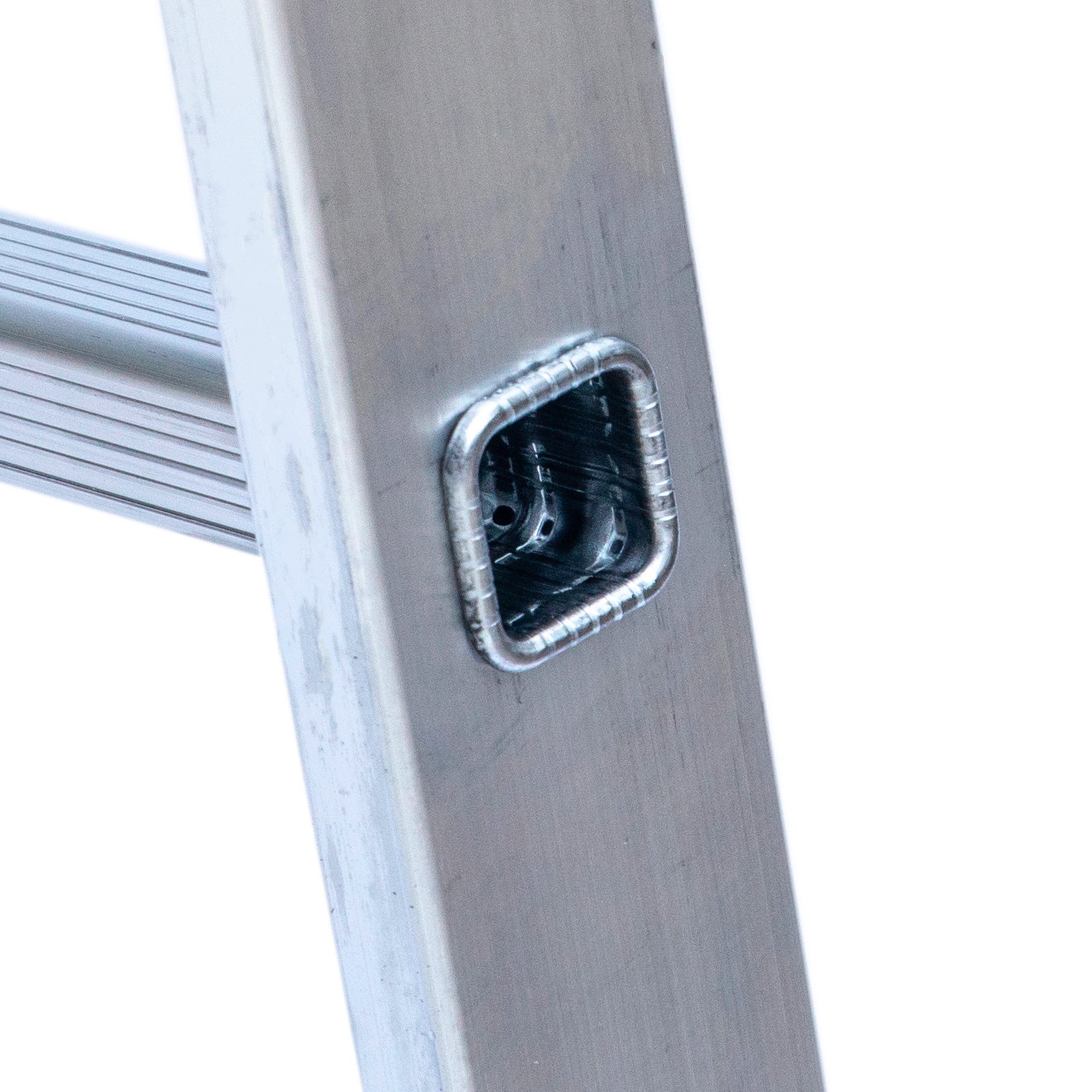HOSTRÖM Echelle transformable 2 plans StablePro 2x13 marches aluminium extensible coulissante, 3 positions, hauteur travail max 6,55m, garantie 5 ans - 7