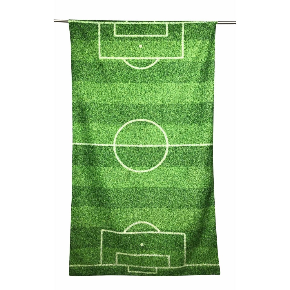 Wilson Serviette de football NFL FIELD, coton, avec velcro, blanc